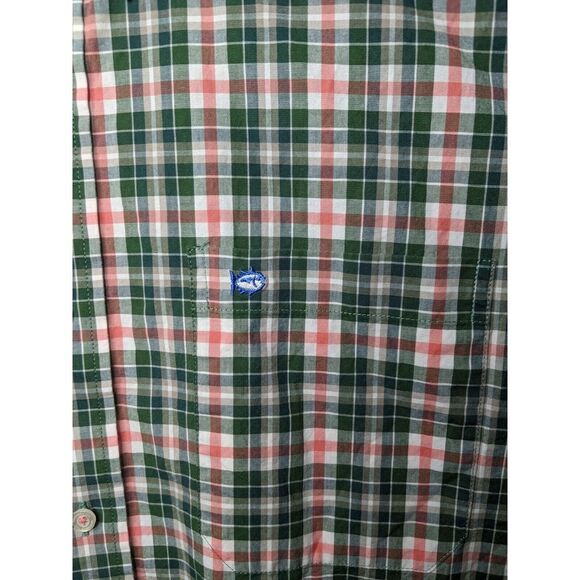 Men's Southern Tide Classic Fit Long Sleeve Checked Button Down Shirt, Medium - Picture 4 of 6